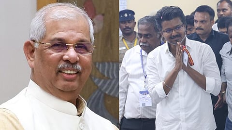 (L) RV Arlekar, (R) Vijay