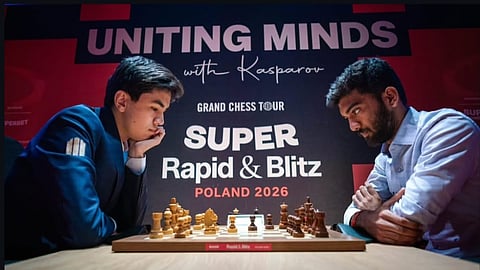 Gukesh and Sindarov at Grand chess tour