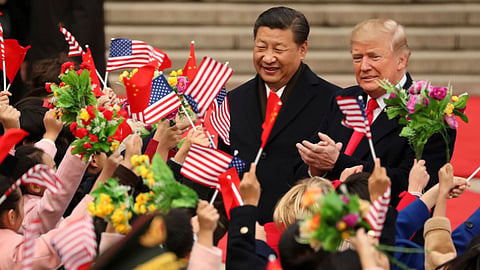 President Donald Trump and Chinese President Xi Jinping 