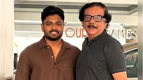L - R: Sanju Samson and Priyadarhsan