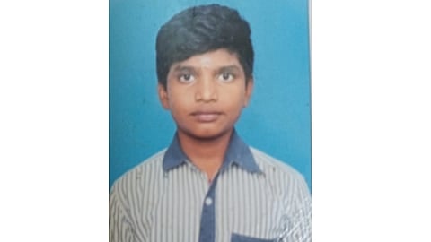  Ganesan, 14, a resident of Jaya Nagar in Perumbakkam