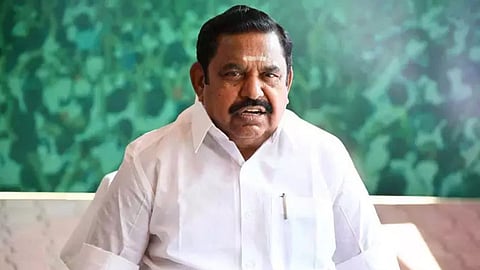AIADMK general secretary Edappadi K Palaniswami