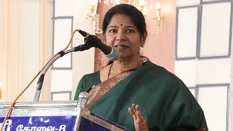 DMK Deputy General Secretary and MP Kanimozhi Karunanidhi 