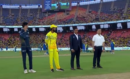 CSK win toss, opt to bowl against GT
