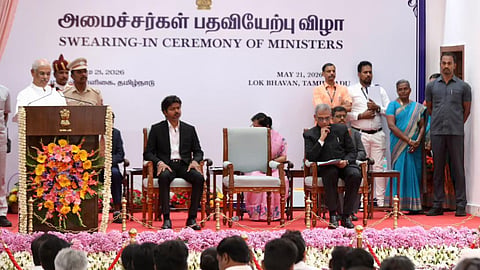 Swearing-in ceremony held at Lok Bhavan