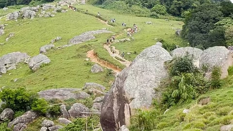 A tourist spot in Kodaikanal 
