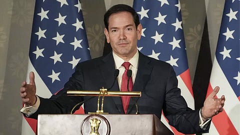 US Secretary of State Marco Rubio