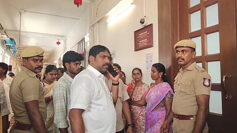 Tight security at Secretariat