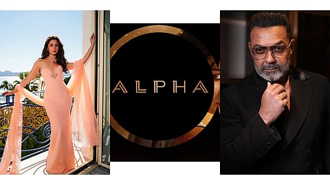 Alia Bhatt , Alpha poster
, Bobby Deol