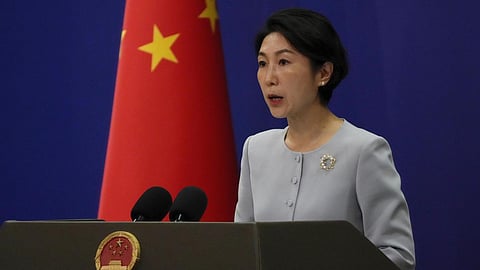 Chinese Foreign Ministry spokesperson Mao Ning. File picture