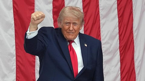 US President Donald Trump