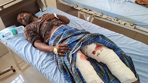Prabhakaran admitted in government hospital 