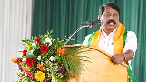 Tamil Nadu BJP president Nainar Nagenthran