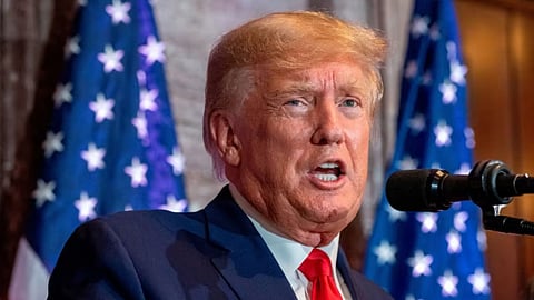 US President Donald Trump