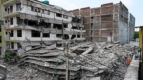 One person died while eight others have been rescued in the incident