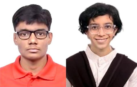 (L)  Shubham Kumar and Arohi Deshpande (R) 