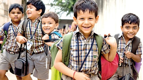 Representative image of school kids 