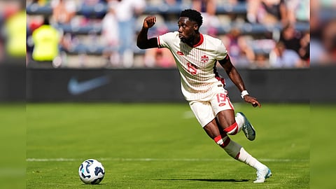Canada's Alphonso Davies 