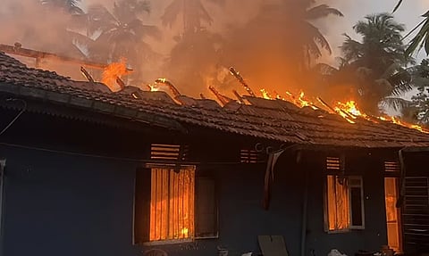 11 killed in fire at elderly care home in Sri Lanka
