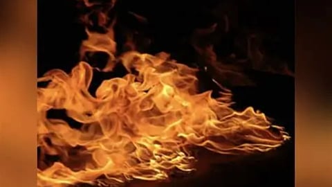 Fire breaks out in Belgian apartment block