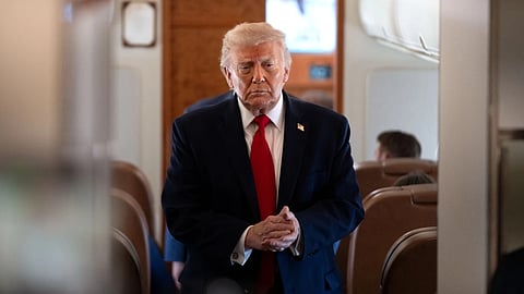 US President Donald Trump 