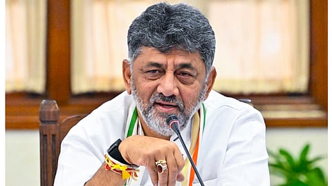 Karnataka Chief Minister DK Shivakumar 
