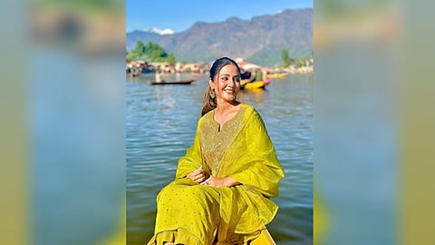 Actress Hina Khan 
