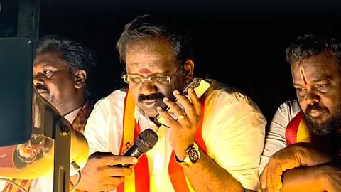 Tamil Nadu Forest Minister RV Ranjithkumar