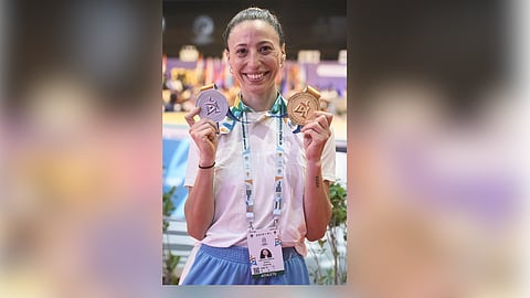 Argentina’s Yogasana star Nabila 