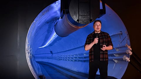 Elon Musk, co-founder and chief executive officer of Tesla Inc.