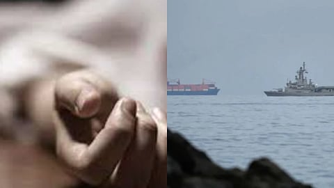 Representative image of death and Strait of Hormuz