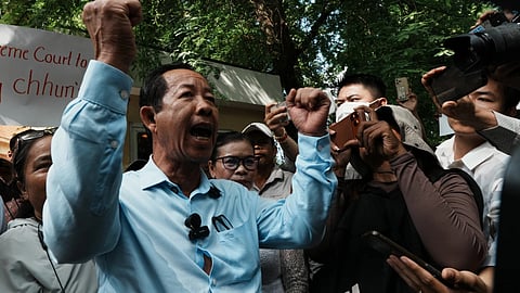 Rong Chhun, a prominent Cambodian opposition politician