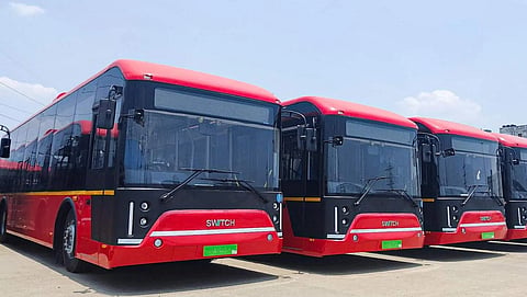 Metropolitan Transport Corporation's electric bus