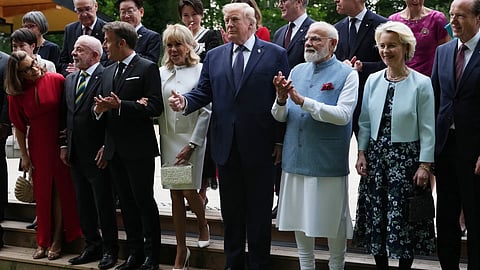 US President Donald Trump and Modi