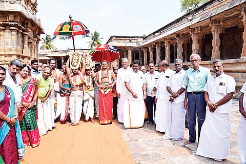 After 22-year gap, consecration prep for Airavatesvara temple begins