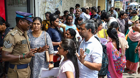 More than 20 lakh candidates appeared for the examination held at 5,440 centres across 551 cities