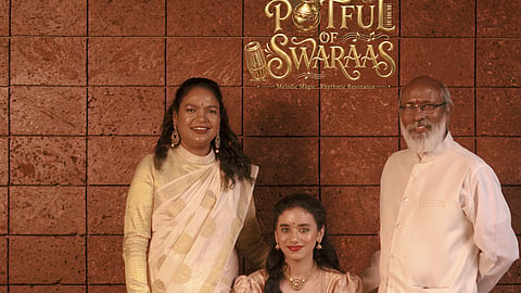 'Potful of Swaraas' by DA Srinivas, Punya Srinivas and Navya Umesh