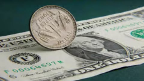 Indian Rupee and US dollar