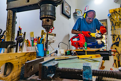 DIY enthusiast Raghavan
