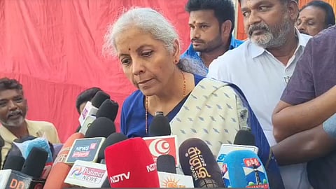 Union Finance Minister Nirmala Sitharaman