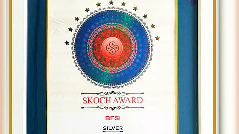 Image of SKOCH Silver Award used for representative purpose