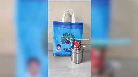 Gift hampers were distributed to households in the Viralimalai Assembly constituency in Pudukkottai on June 25
