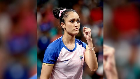 Star table tennis player Manika Batra
