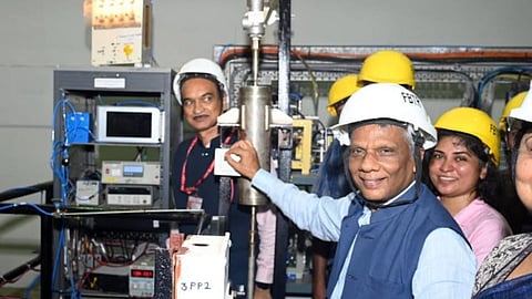 Atomic Energy Commission Chairman Dr Ajit Kumar Mohanty inaugurating the facility on June 26