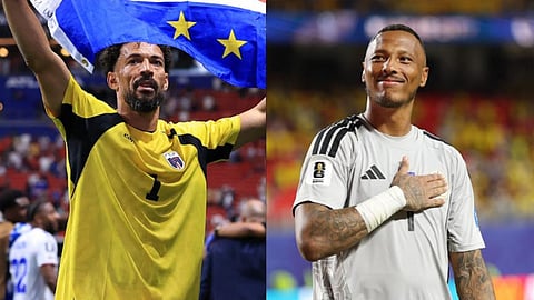 (L-R) Cabo Verde's Vozinha and Curaco's Eloy Room