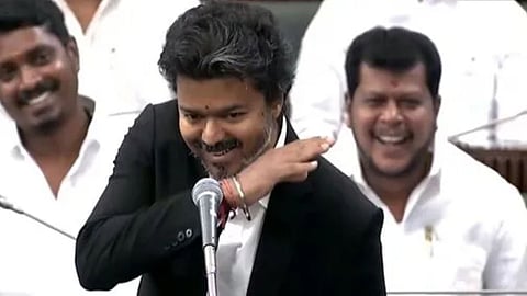 CM Vijay at the TN Assembly