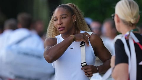 USA Tennis star Serena Williams