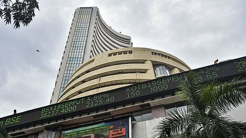 Bombay Stock Exchange (BSE), in Mumbai