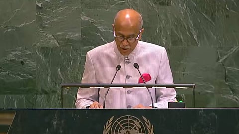 India’s Permanent Representative to the UN Ambassador Harish Parvathaneni