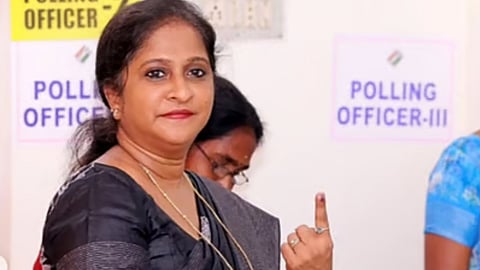 Chennai District Collector S Malathi Helen
